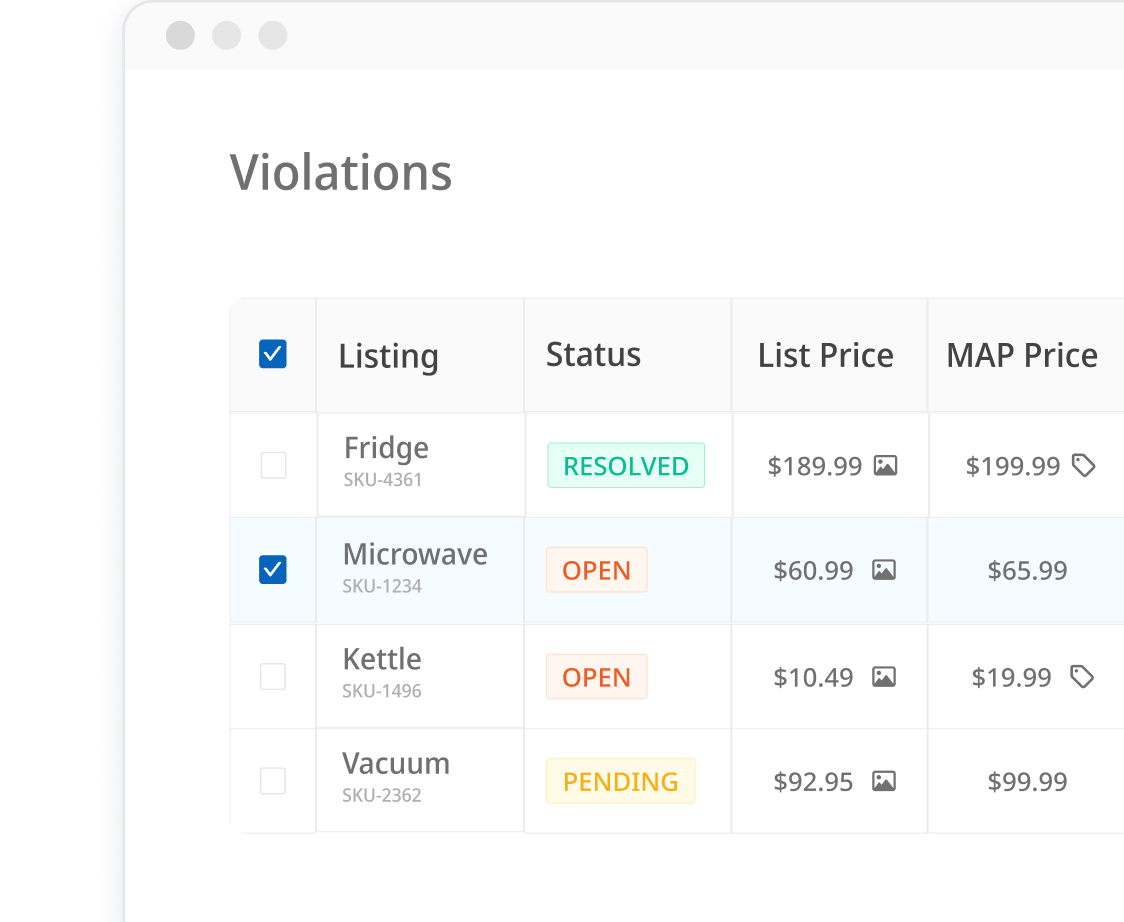 Violations